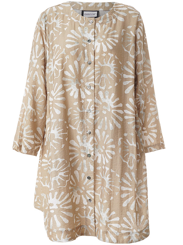 GJANA - Plus Size Tunika fra Gozzip