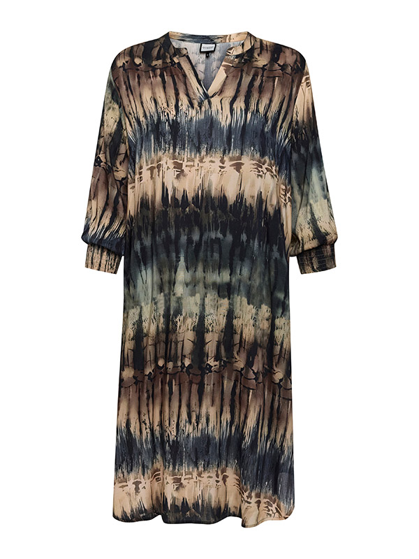 GVALDIS - Plus Size Kjole fra Gozzip