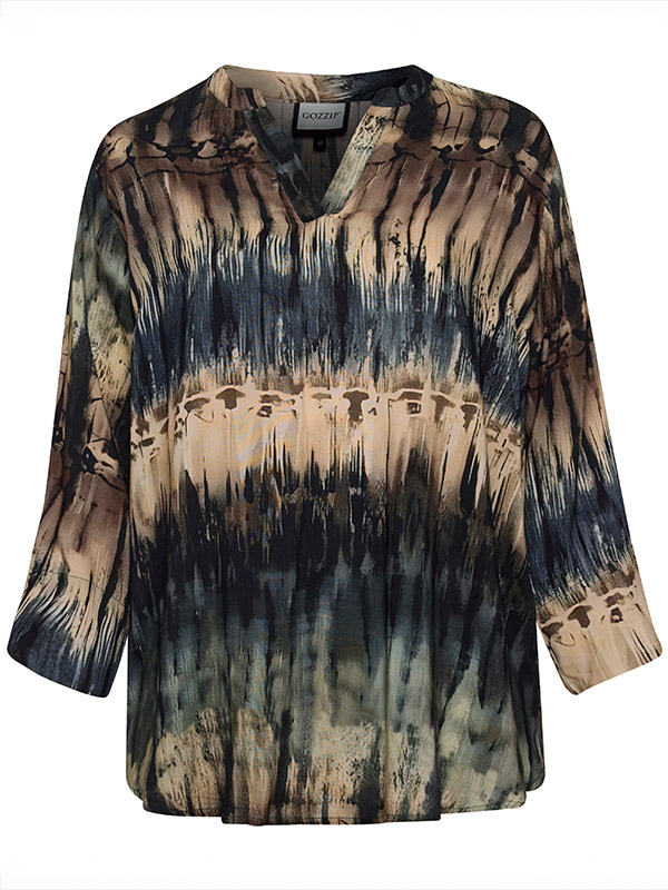 GBILLIE - Plus Size Bluse fra Gozzip