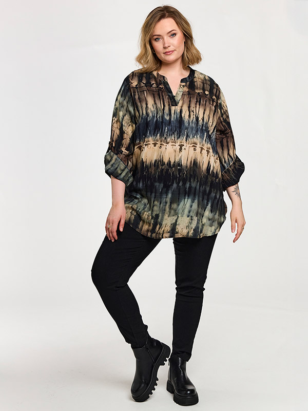 GBILLIE - Plus Size Bluse fra Gozzip