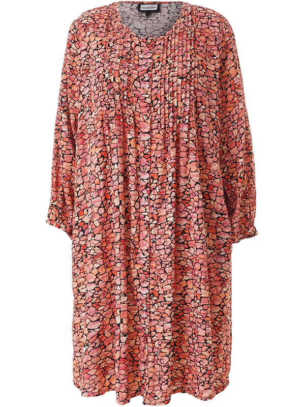 GJOHANNE - Plus Size Tunika fra Gozzip