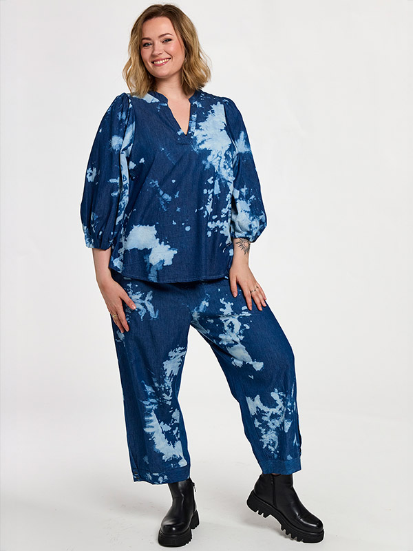 GVILDE - Plus Size Bluse fra Gozzip