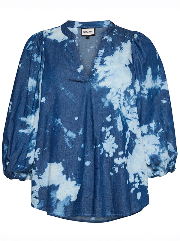 GVILDE - Plus Size Bluse fra Gozzip