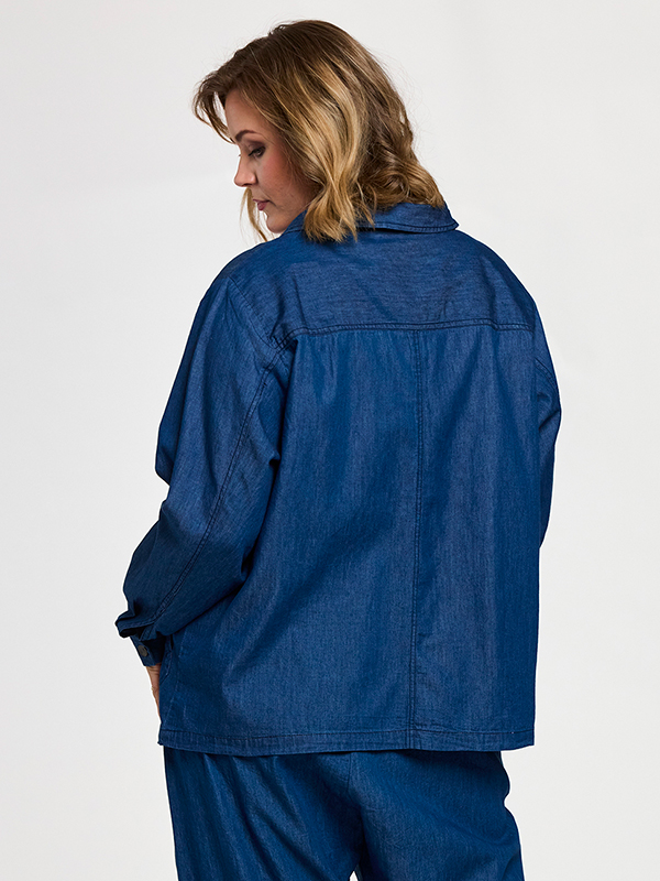 GSIA - Plus Size Skjorte fra Gozzip