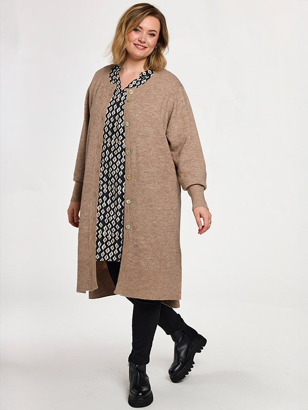GSALLY - Plus Size Cardigan fra Gozzip