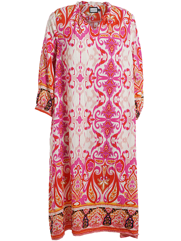 GEMINE - Plus Size Kjole fra Gozzip