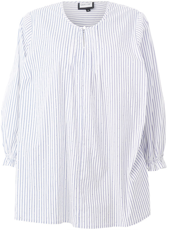 GIBEN - Plus Size Bluse fra Gozzip