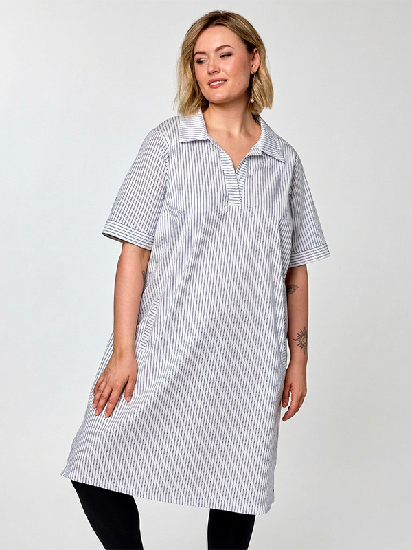 GFILIPPA - Plus Size Tunika fra Gozzip