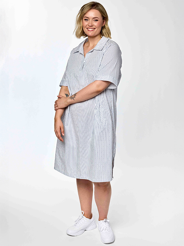 GFILIPPA - Plus Size Tunika fra Gozzip