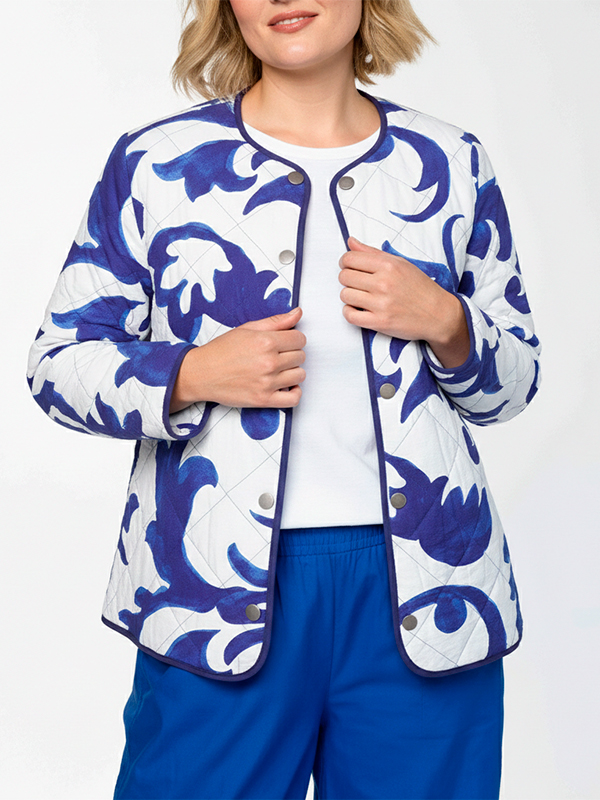 GLEAH - Plus Size Jakke fra Gozzip