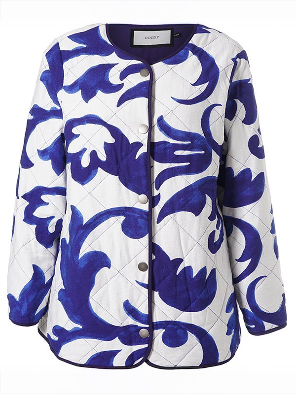 GLEAH - Plus Size Jakke fra Gozzip