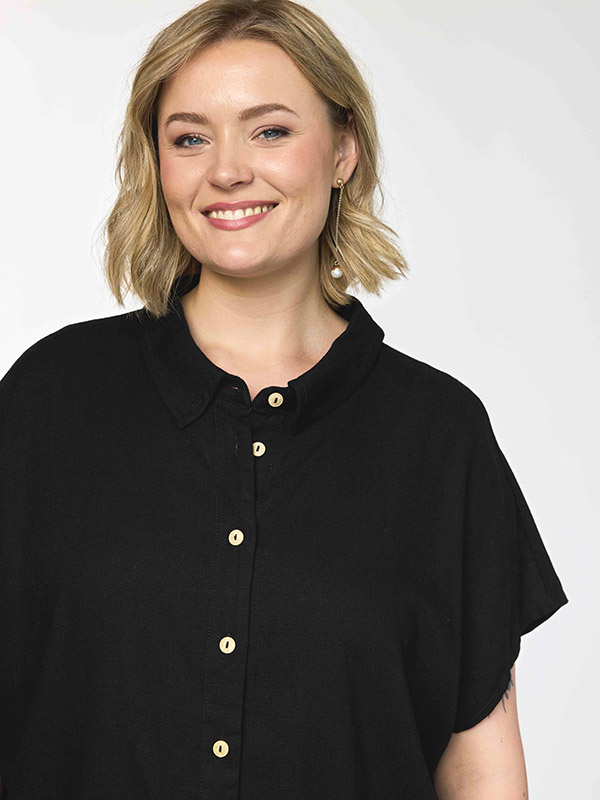 GKAISA - Plus Size Skjorte fra Gozzip