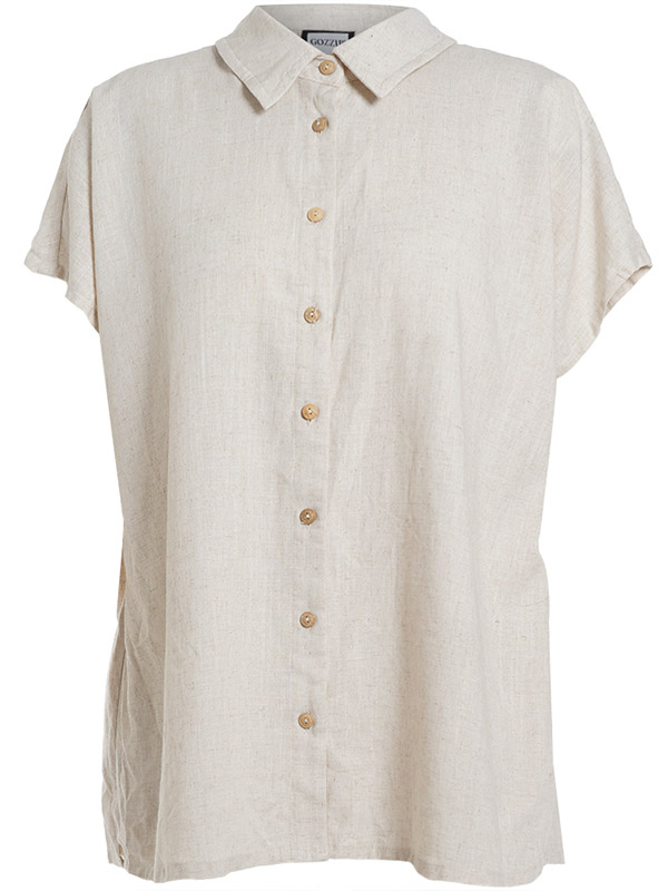 GKAISA - Plus Size Skjorte fra Gozzip