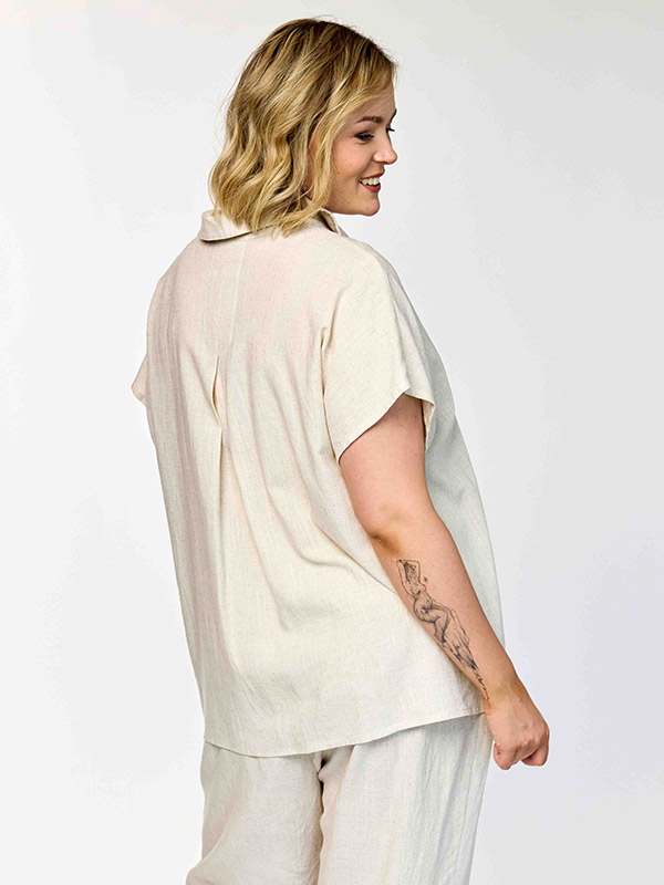 GKAISA - Plus Size Skjorte fra Gozzip