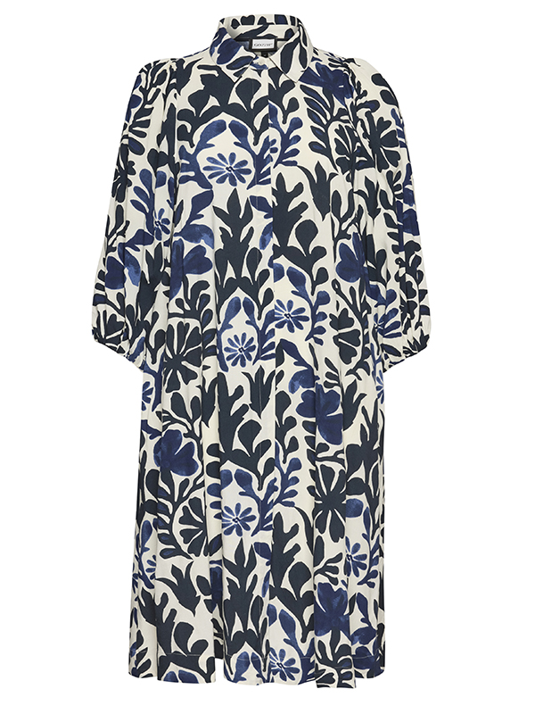 GNELLY - Plus Size Kjole fra Gozzip