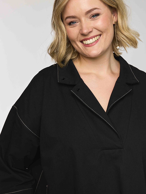 GPAULINE - Plus Size Tunika fra Gozzip