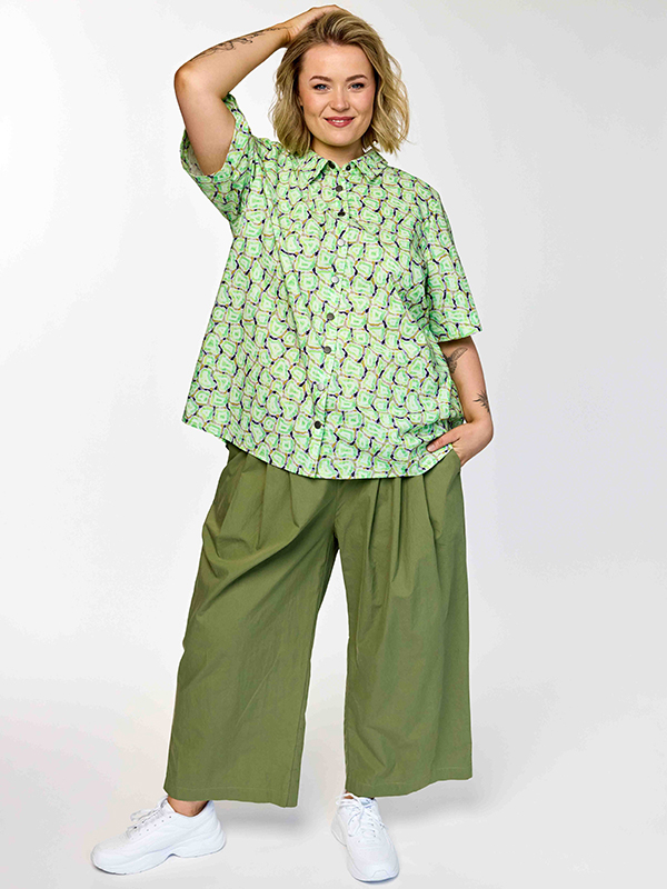 GTHEA - Plus Size Bukser fra Gozzip