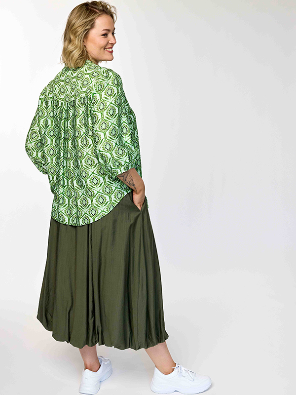 GTRINE - Plus Size Bluse fra Gozzip