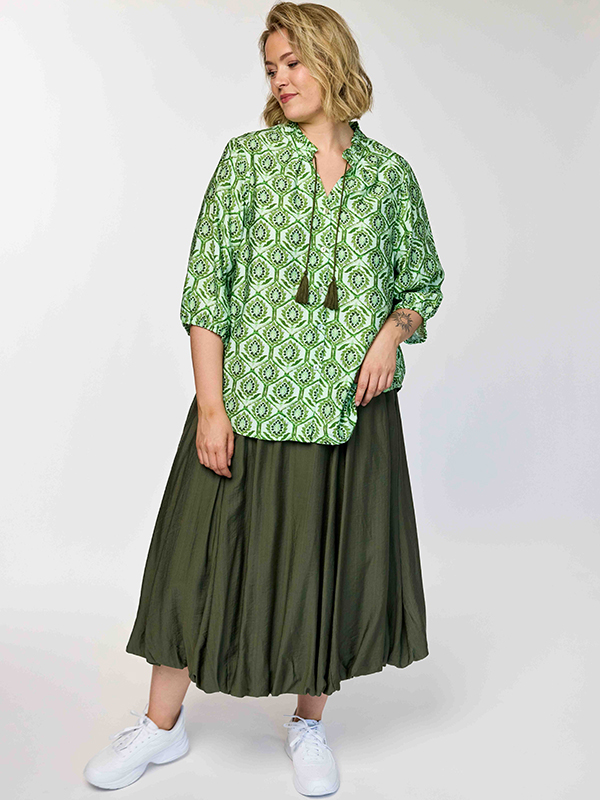 GTRINE - Plus Size Bluse fra Gozzip