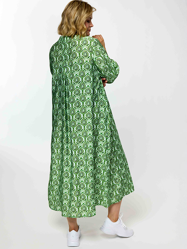GUNA - Plus Size Kjole fra Gozzip