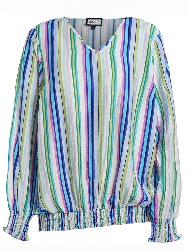 GVERA - Plus Size Bluse fra Gozzip