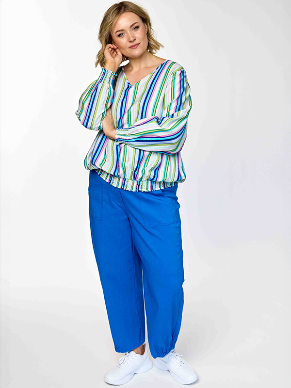 GVERA - Plus Size Bluse fra Gozzip