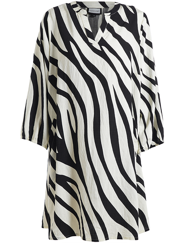 GJANA - Plus Size Tunika fra Gozzip