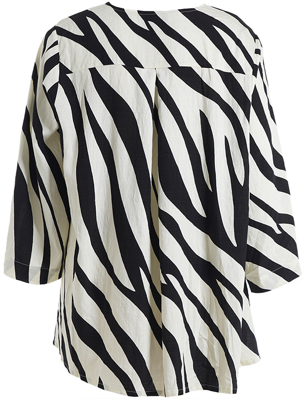 GJUDY - Plus Size Bluse fra Gozzip