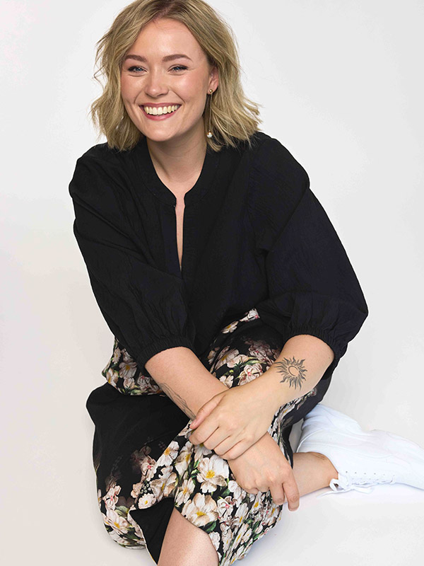 GGRETHE - Plus Size Bluse fra Gozzip