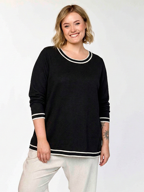 GSIGRID - Plus Size Genser fra Gozzip