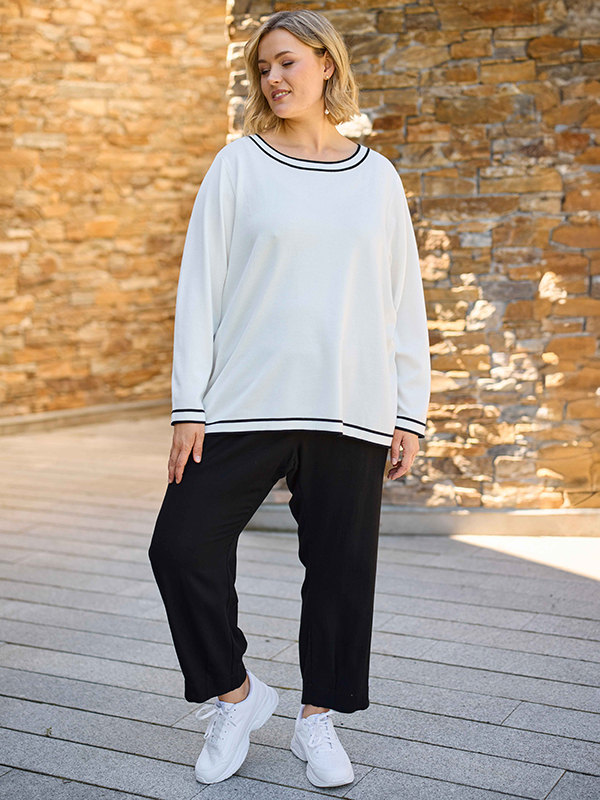 GSIGRID - Plus Size Genser fra Gozzip