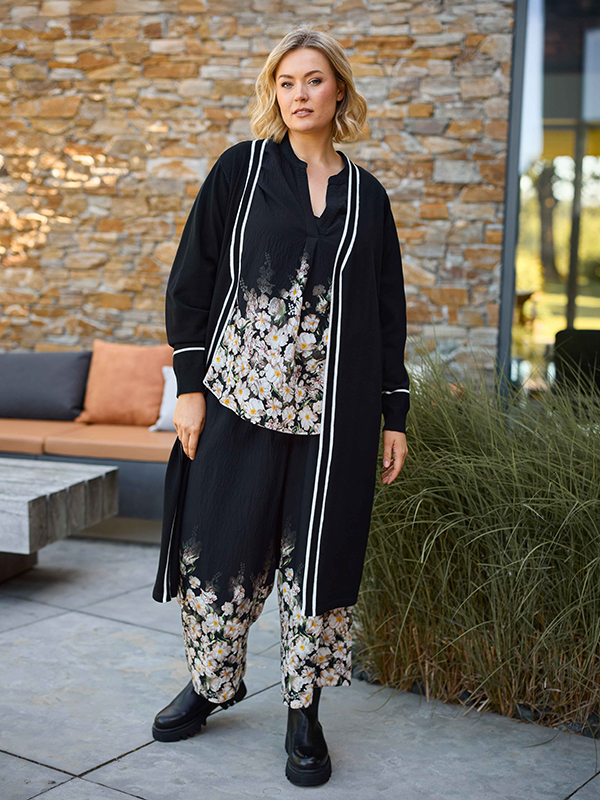 GKAJSA - Plus Size Cardigan fra Gozzip