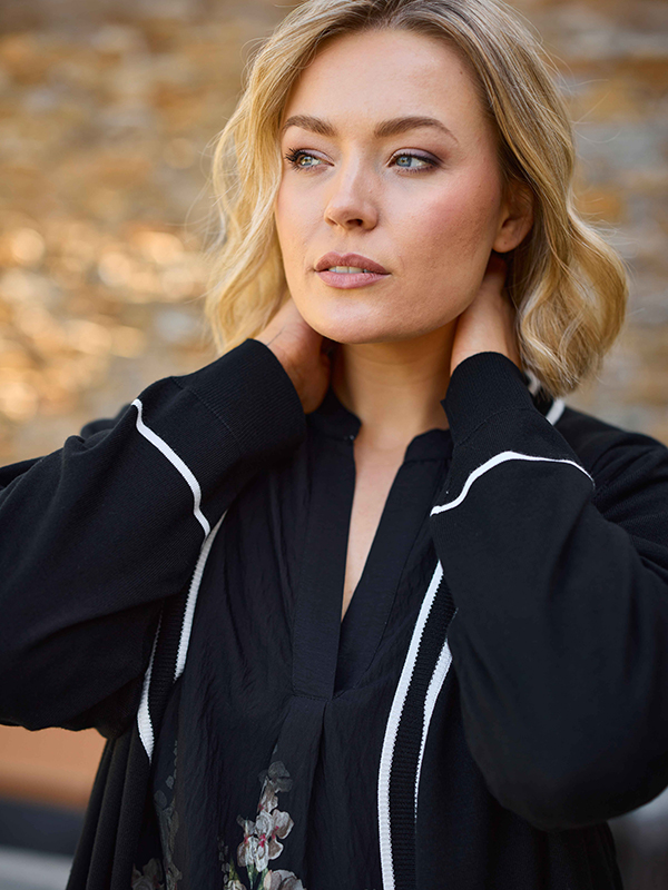 GKAJSA - Plus Size Cardigan fra Gozzip