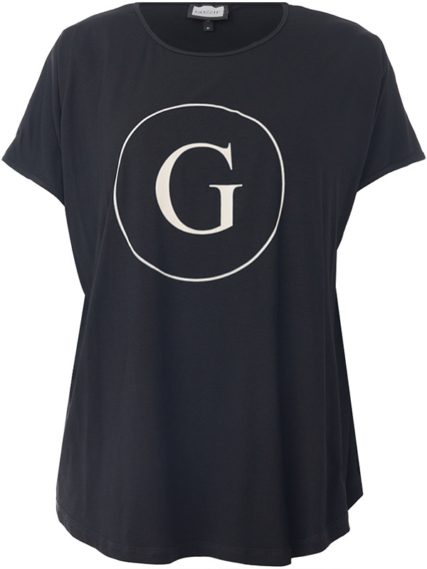 GGITTE - Plus Size T-shirt fra Gozzip