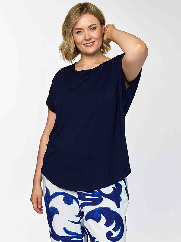 GGITTE - Plus Size T-shirt fra Gozzip