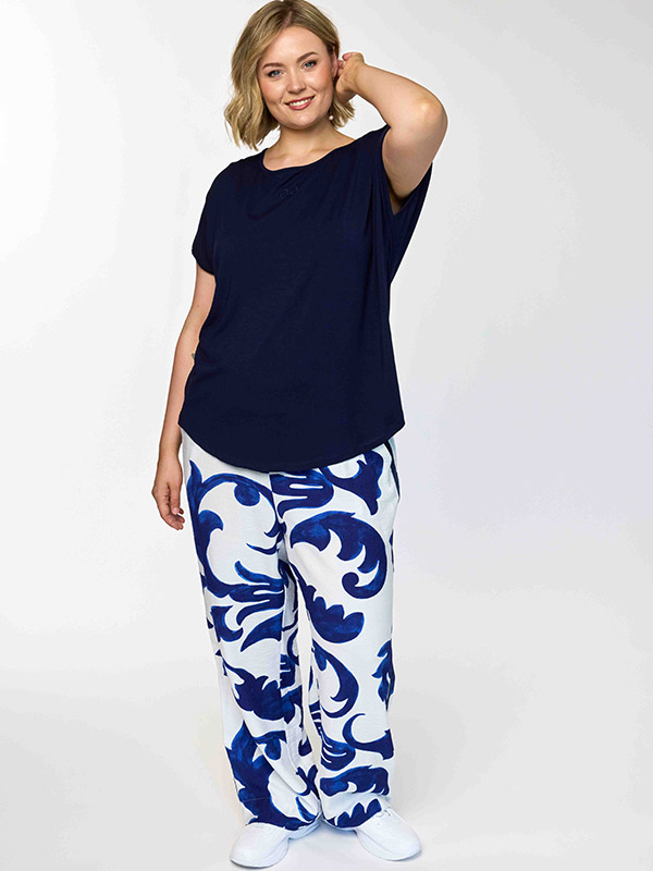 GGITTE - Plus Size T-shirt fra Gozzip