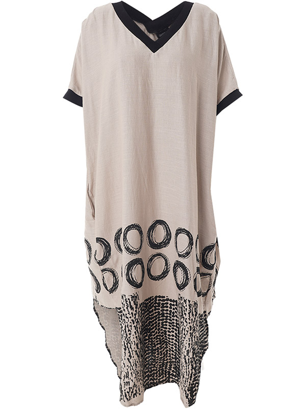 GNIA - Plus Size Kjole fra Gozzip Black