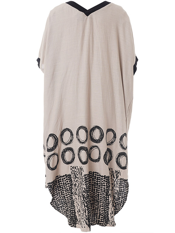 GNIA - Plus Size Kjole fra Gozzip Black