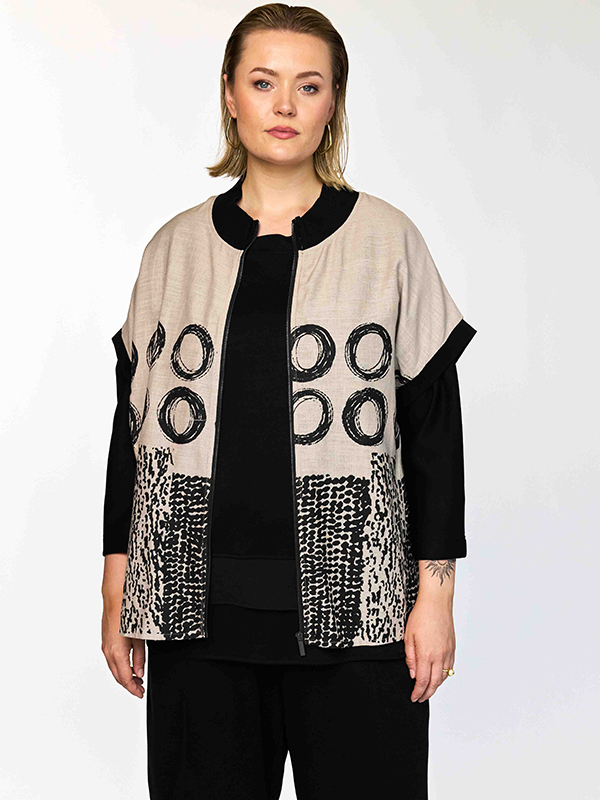 GNYNNE - Plus Size Bluse fra Gozzip Black