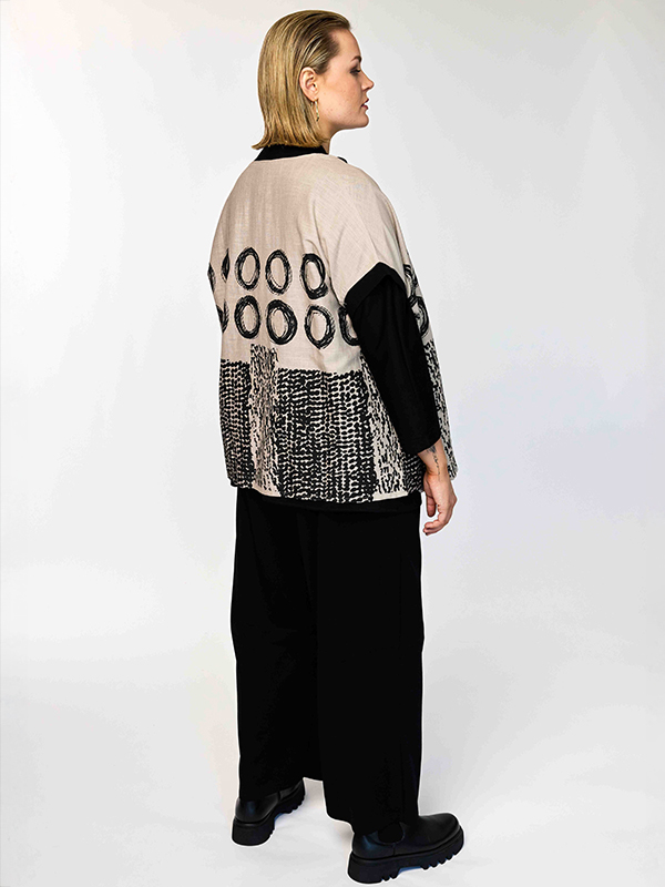 GNYNNE - Plus Size Bluse fra Gozzip Black