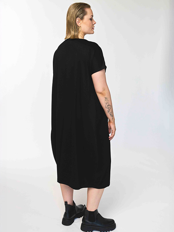 GDUNYA - Plus Size Kjole fra Gozzip Black