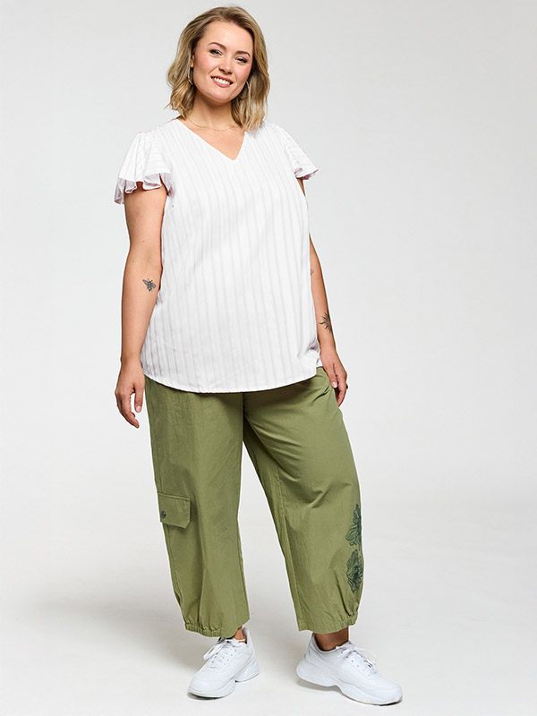 GKETTI - Plus Size Topp fra Gozzip