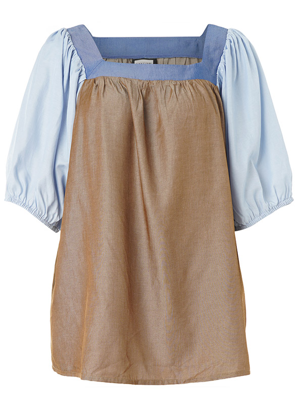 GLANA - Plus Size Bluse fra Gozzip