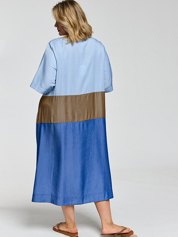 GBENTE - Plus Size Kjole fra Gozzip