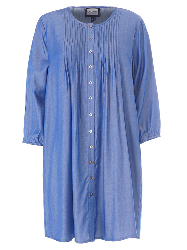 GJOHANNE - Plus Size Tunika fra Gozzip