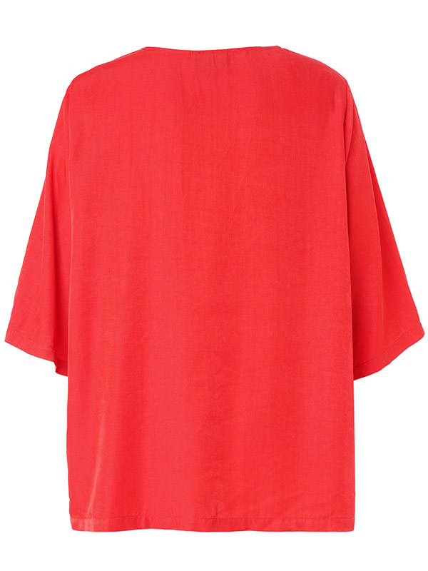 GKYRA - Plus Size Bluse fra Gozzip