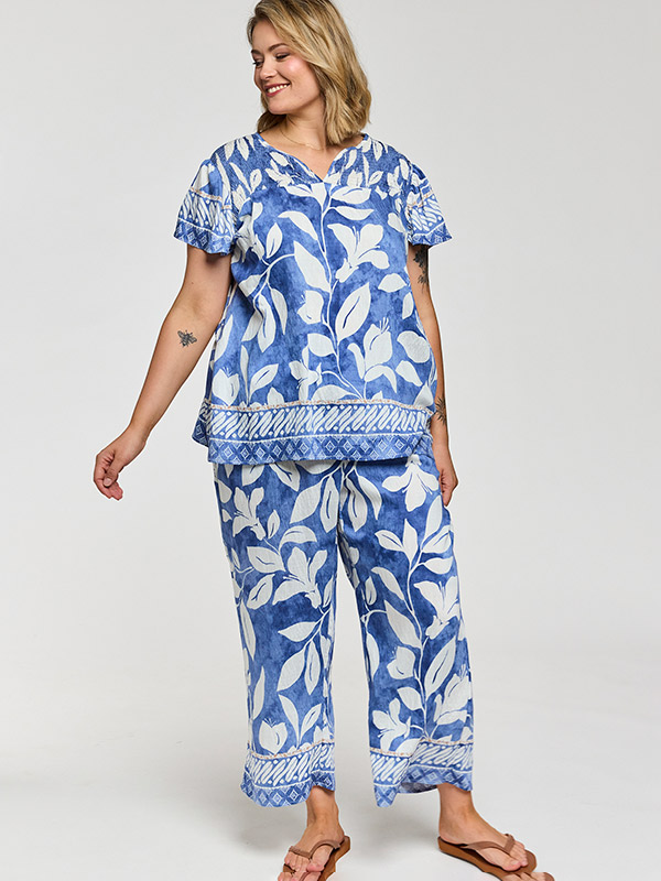 GJULIANA - Plus Size Bluse fra Gozzip