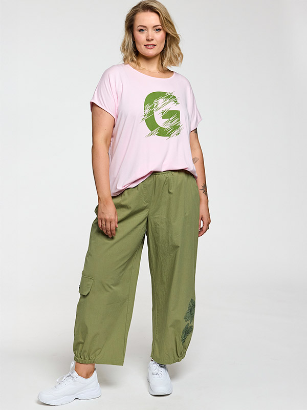 GGITTE - Plus Size T-skjorte fra Gozzip