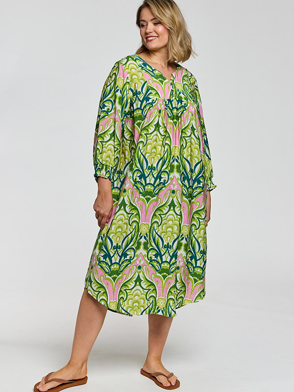 GALICE - Plus Size Kjole fra Gozzip