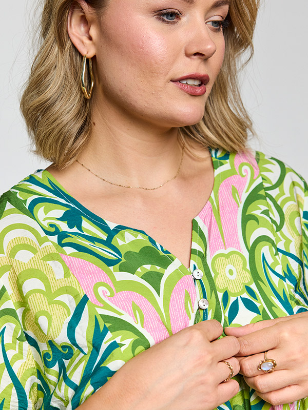 GALICE - Plus Size Kjole fra Gozzip